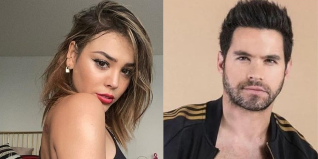 Danna Paola y Eleazar Gómez