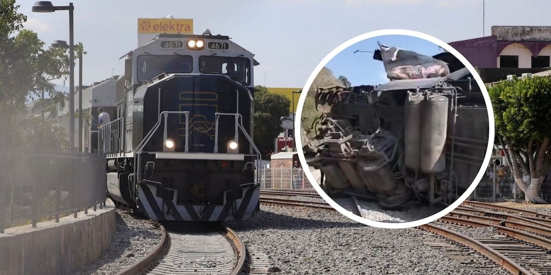 Difunden VIDEO del accidente del Tren Interoceánico.