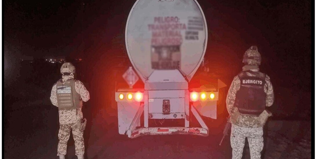 Acción policial en el estado de Querétaro.