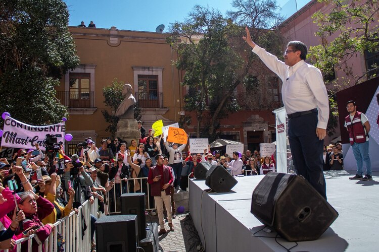 Ricardo Monreal, senador de Morena.