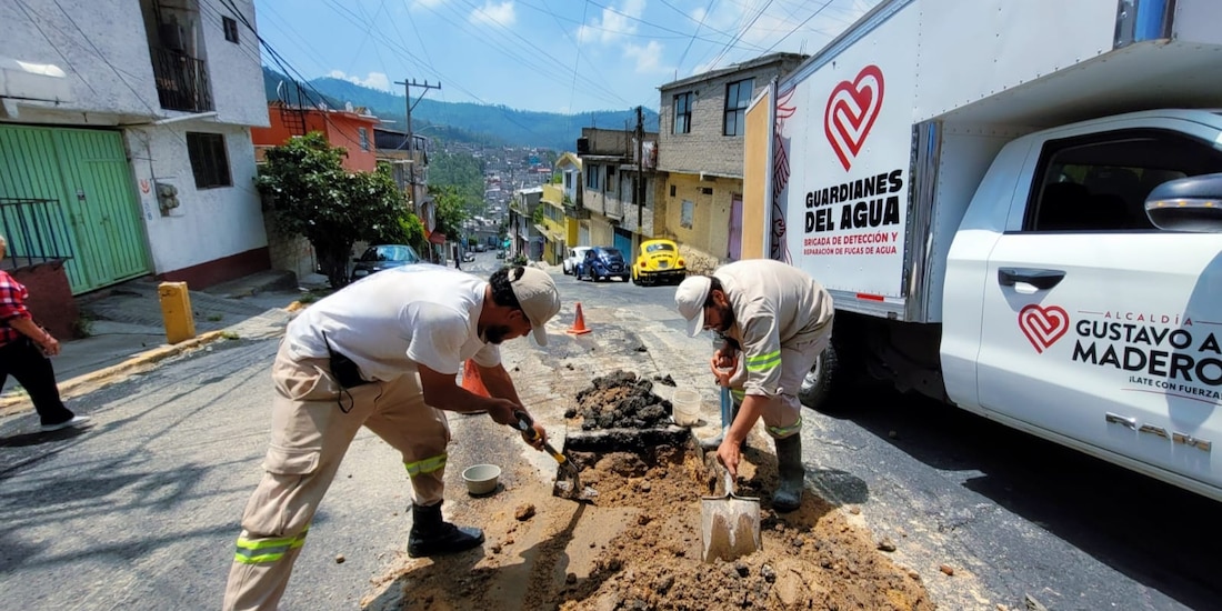 Trabajos urbanos en la GAM.