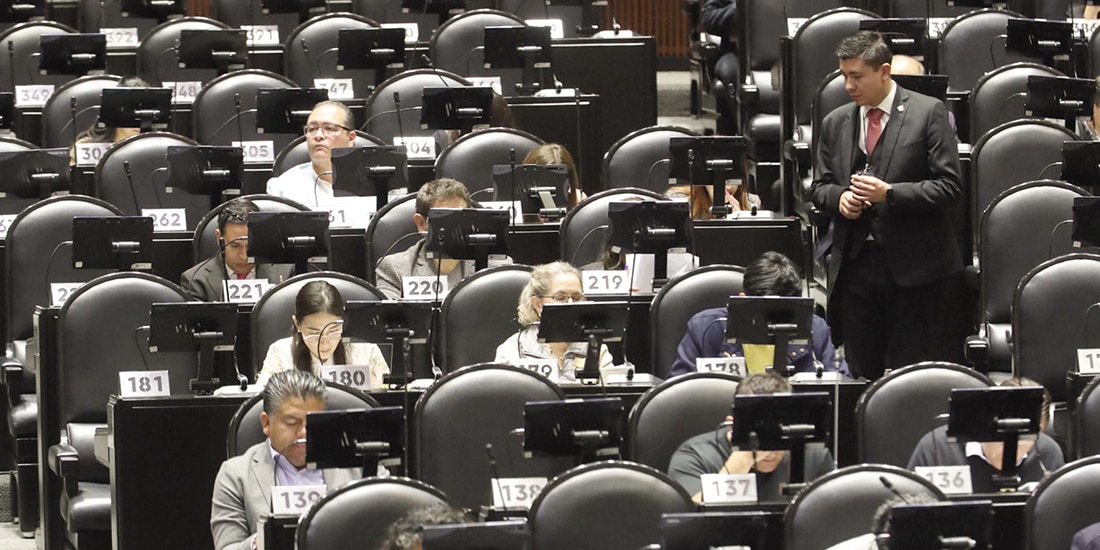Aspirantes a consejeros electorales, ayer, en San Lázaro.