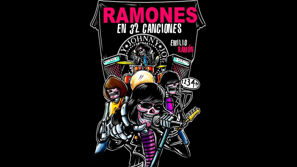 Portada de "Ramones en 32 canciones"