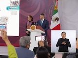 El titular de la SSPC en conferencia de prensa de CSP.