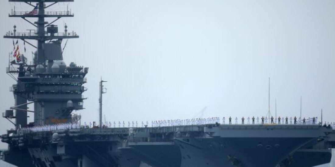 El portaaviones USS Nimitz en imagen de archivo tomada el 5 de junio de 2017