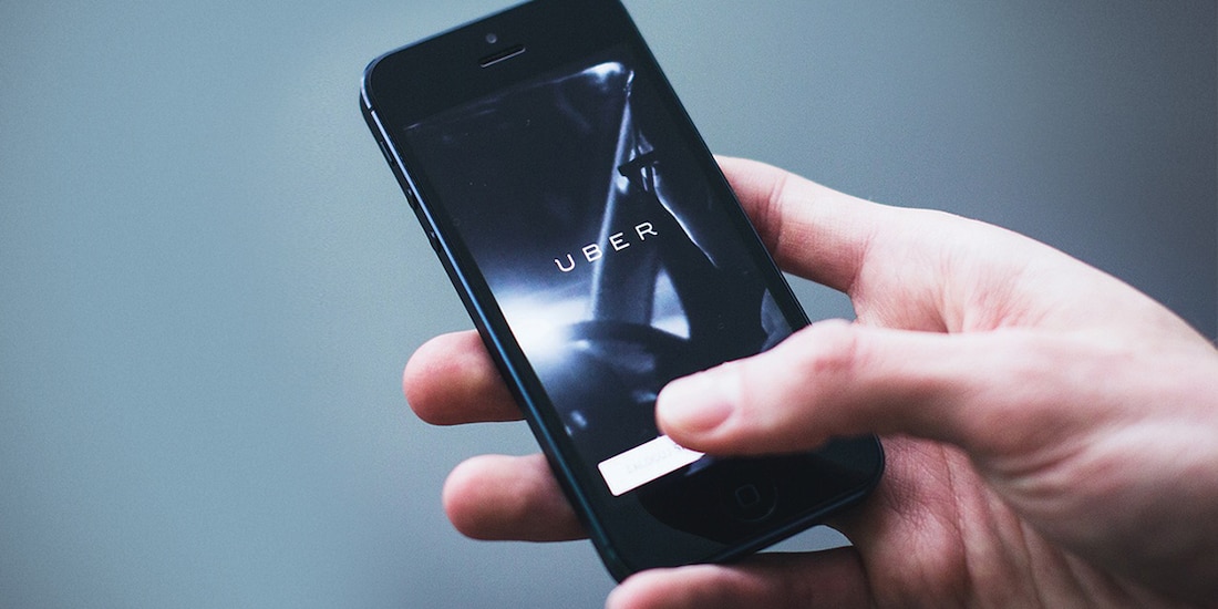 Interfaz de la aplicación Uber