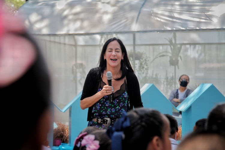 La alcaldesa Lía Limón enfatizó la importancia de ser "aliados del medio ambiente". 