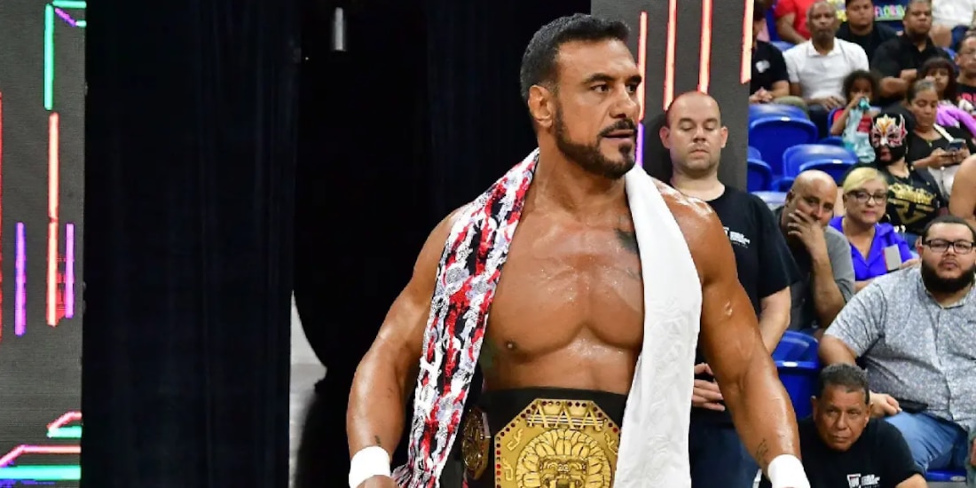 Alberto del Río fue detenido por presunta violencia familiar.