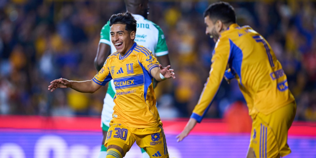 Tigres goleó sin piedad a Santos en el Universitario.
