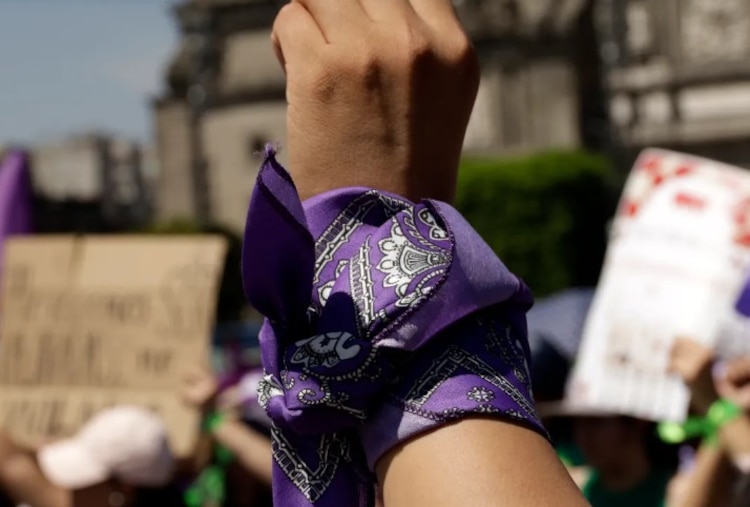 Lucha de las mujeres cada 8 de marzo.