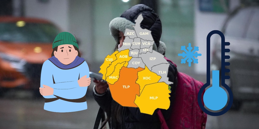 Emite alertas Naranja y Amarilla en la CDMX