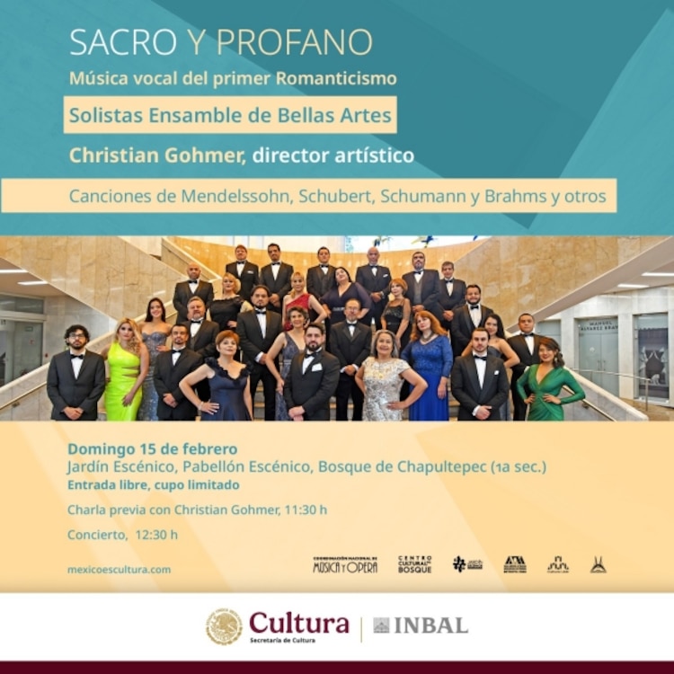 Solistas Ensamble de Bellas Artes. Concierto