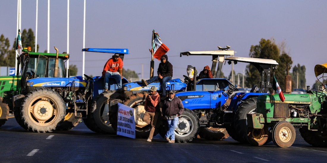 Gobierno de México llama a productores agrícolas y transportistas a continuar con el diálogo.