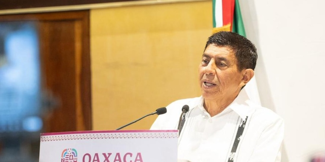 Salomón Jara en conferencia de prensa.