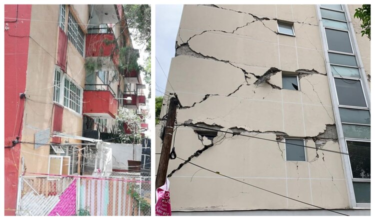 La alcaldía GAM señaló que el 15 de mayo de 2019, se informó a los representantes del edificio que el inmueble presenta daños que comprometían su estabilidad.