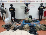 Decomiso que hicieron las autoridades.