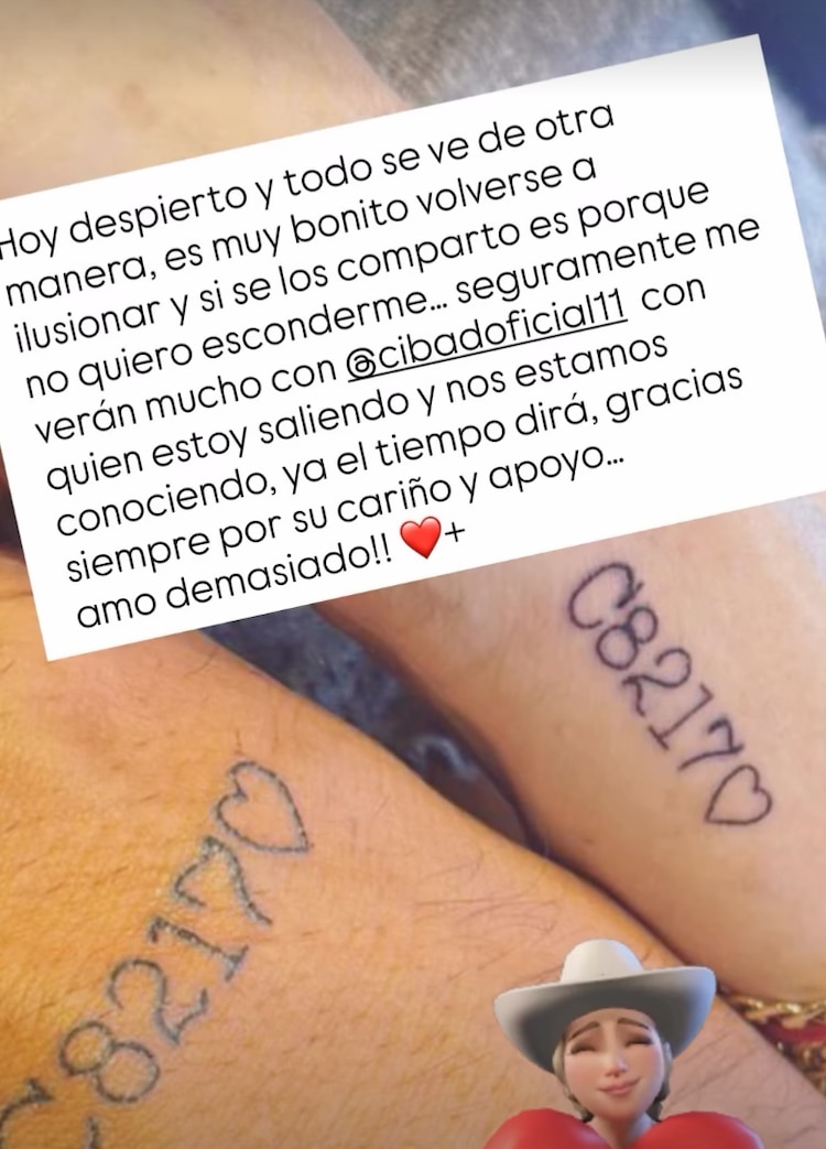 Alicia Villarreal presume a su nuevo novio