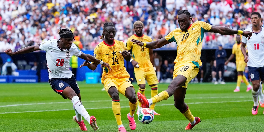 Inglaterra y Ghana no se hicieron daño en la segunda jornada del Grupo L de la Copa del Mundo 2026.