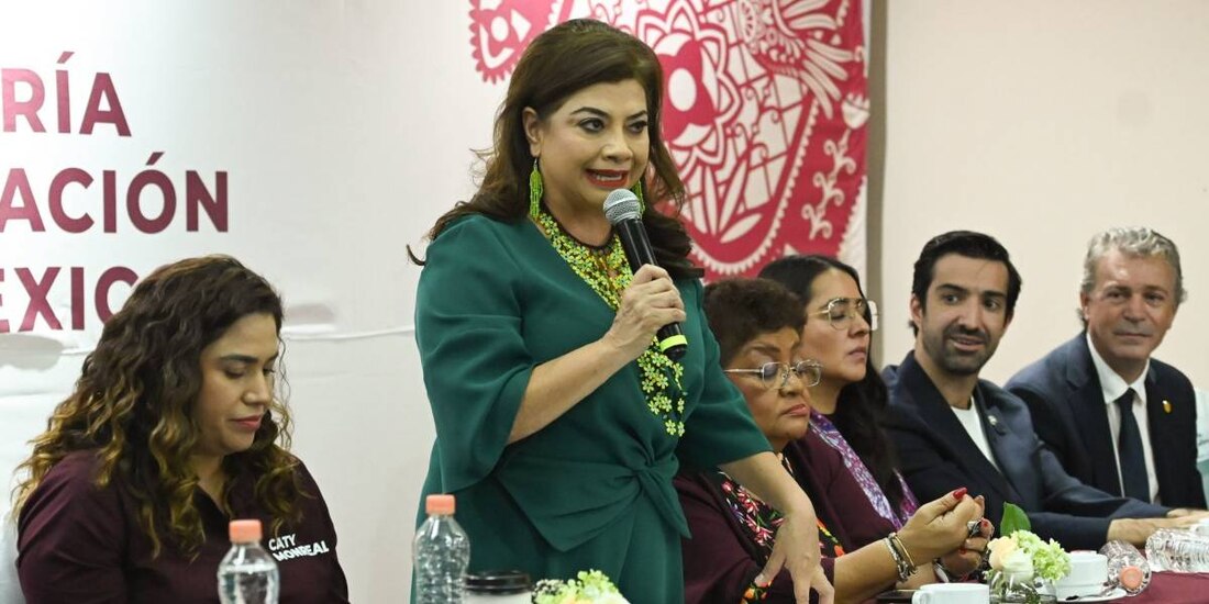 Estamos fuertes y unidos rumbo a la victoria electoral de la 4T, asegura Clara Brugada.