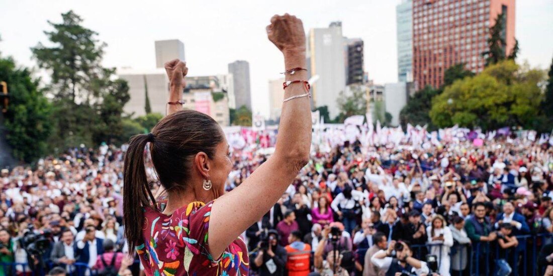 Claudia Sheinbaum se reunió con más de 800 mil personas durante su precampaña.