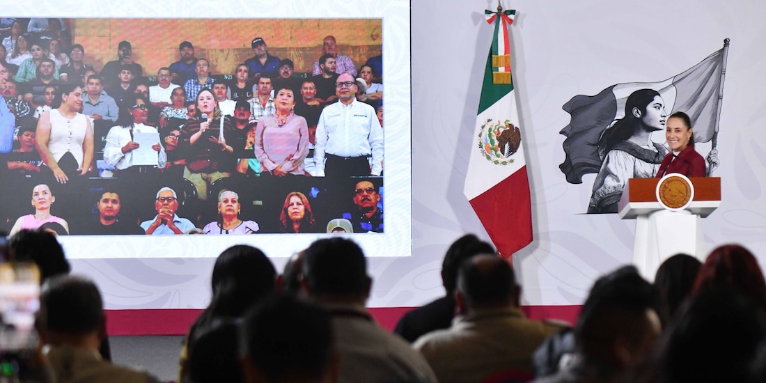Yeraldine Bonilla agradeció a Sheinbaum el respaldo al campo sinaloense.