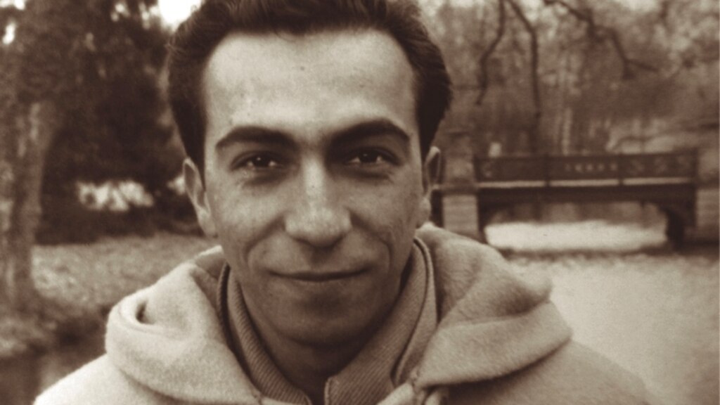 El autor, estudiante en Francia, 1957.