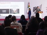 Conferencia de prensa este jueves en Palacio Nacional.