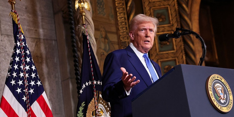 Presidente de los Estados Unidos, Donald Trump.