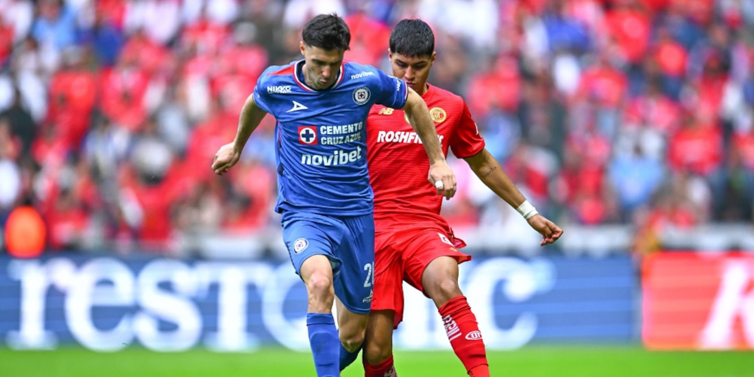 Toluca y Cruz Azul empataron en la cancha del Nemesio Diez.