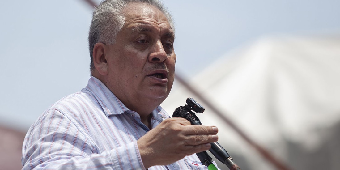 El presidente de Somos México, Guadalupe Acosta Naranjo