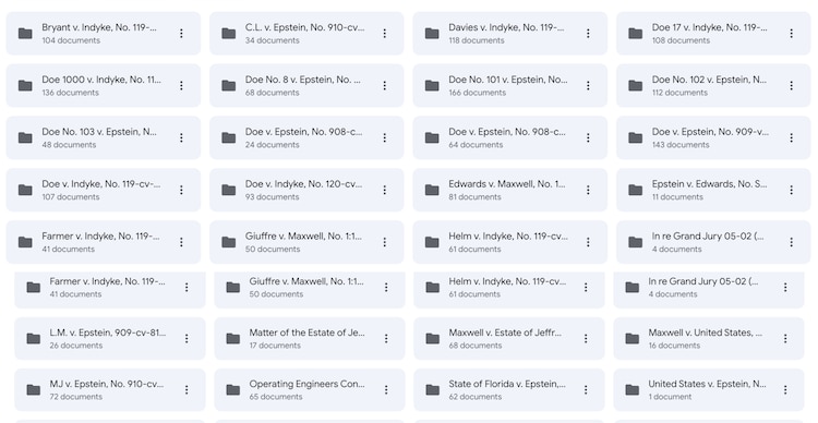 Jmail Jeffrey Epstein