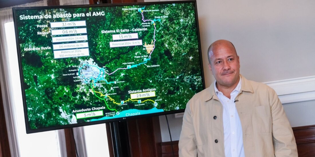 De no haberse hecho la infraestructura hidráulica con una inversión de 17 mil mdp, hoy la Presa Calderón no estaría mandando agua al AMG.