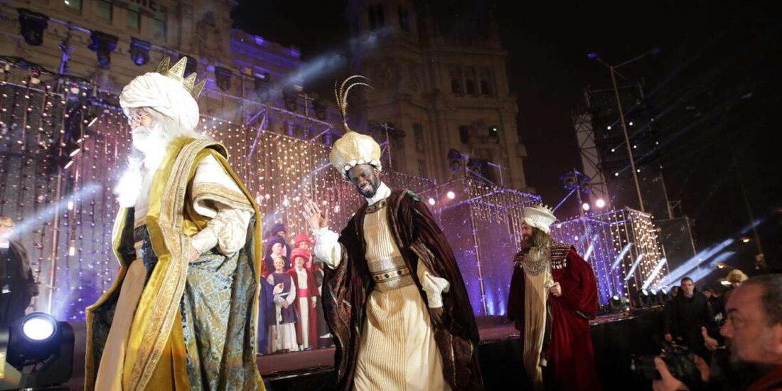 Melchor, Gaspar y Baltazar visitan la Ciudad de México cada año.
