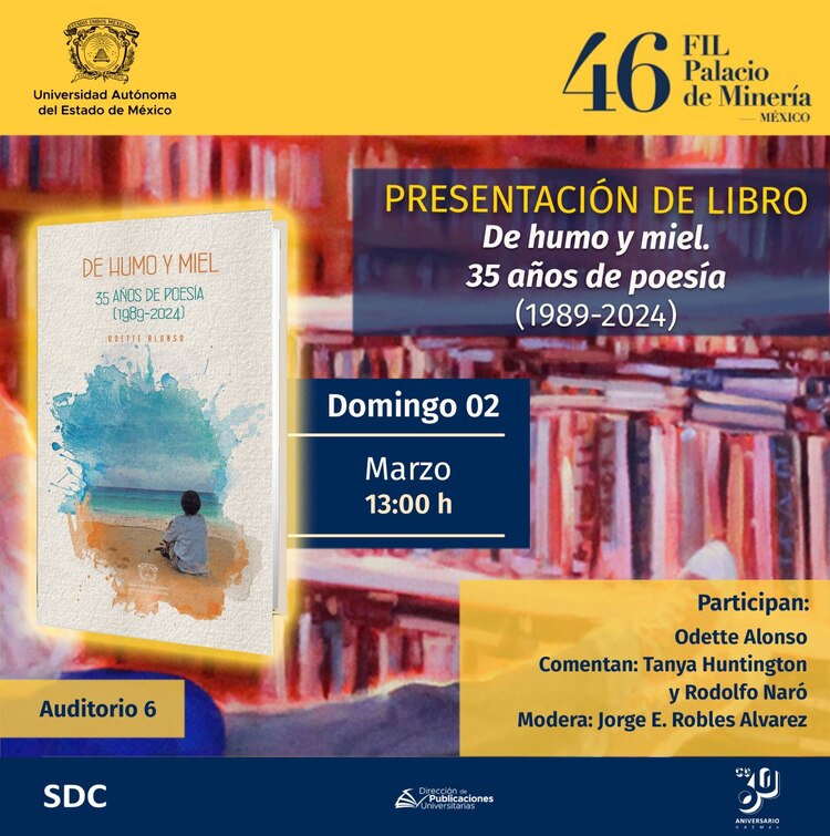 De humo y miel. Presentación editorial