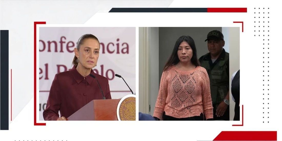 Sheinbaum informa que Perú cedió salvoconducto a Betssy Chávez.