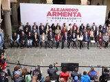 Alejandro Armenta avanza en la formación de su equipo de transición en Puebla.