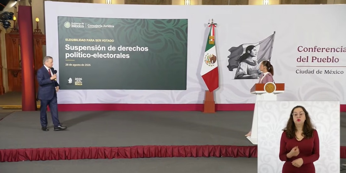 Arturo Zaldívar estuvo este viernes en la Mañanera de CSP.