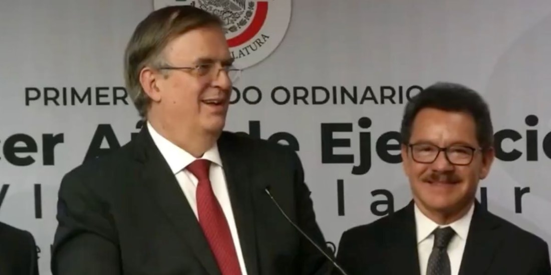 El titular de la Secretaría de Economía, Marcelo Ebrard