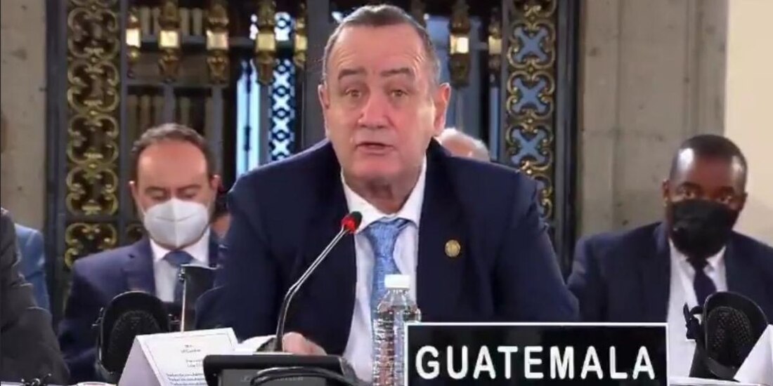 Alejandro Giammattei, presidente de Guatemala