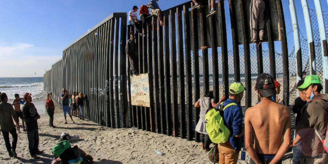 Frontera entre México y Estados Unidos.