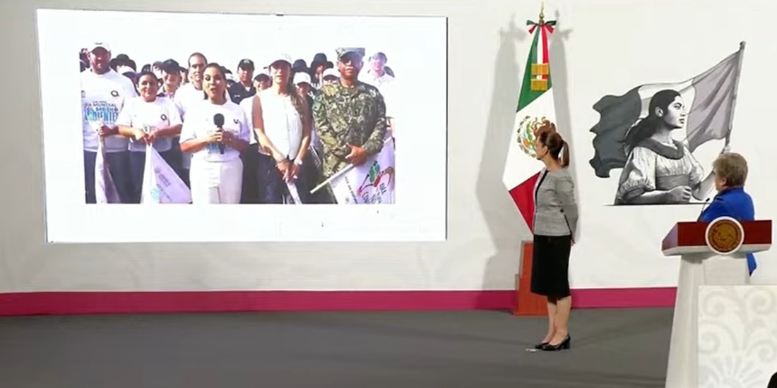 Enlace desde Palacio Nacional.