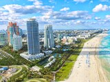 Vista de Miami, en Florida, Estados Unidos.