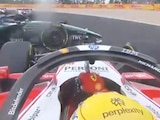 George Russell abandonó la carrera tras su choque con Lewis Hamilton en la primera vuelta del Gran Premio de Bélgica de F1.