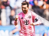 Leo Messi en un partido del Inter Miami