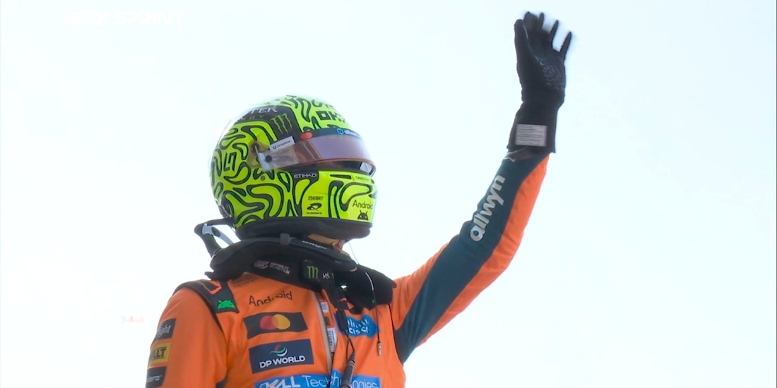 Lando Norris gana la pole para la carrera sprint del Gran Premio de Miami de F1