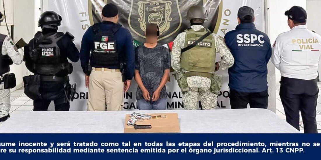 Detienen a Brian ‘N’ por el homicidio de un policía vial en Acapulco, Guerrero.