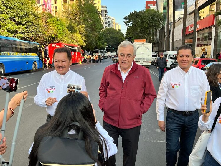 Ignacio Mier y Rubén Rocha Moya.