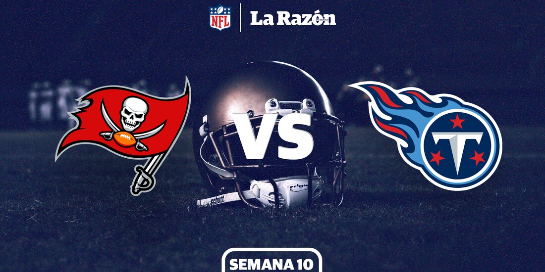 Buccaneers y Titans se enfrentan en el Raymond James Stadium.