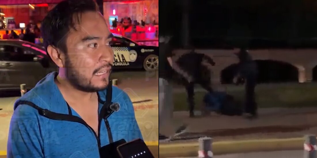 Joven agredido en Puebla cuenta su experiencia.