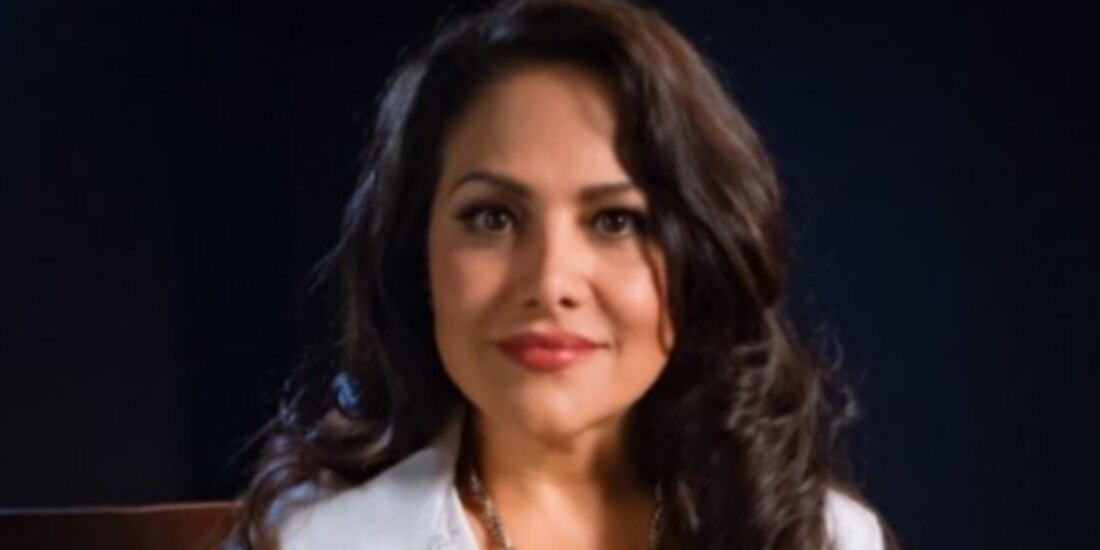 Vanessa Bauche, en septiembre de 2022, en Canal Once